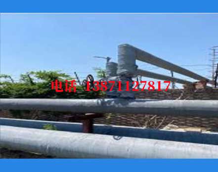 石河子西气东输管道施工原料油管道清洗